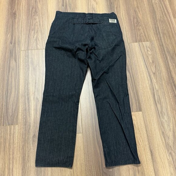 Vintage Frontier Classic Buckle Back Outlaw Trousers Jeans Suspenders Mens 40 - Picture 2 of 14